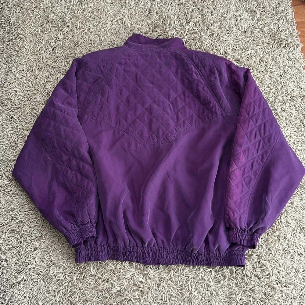 VTG 80s/90s‎ Streetwear Grannycore Retro Hunt Club Purple Tracksuit Set SzL